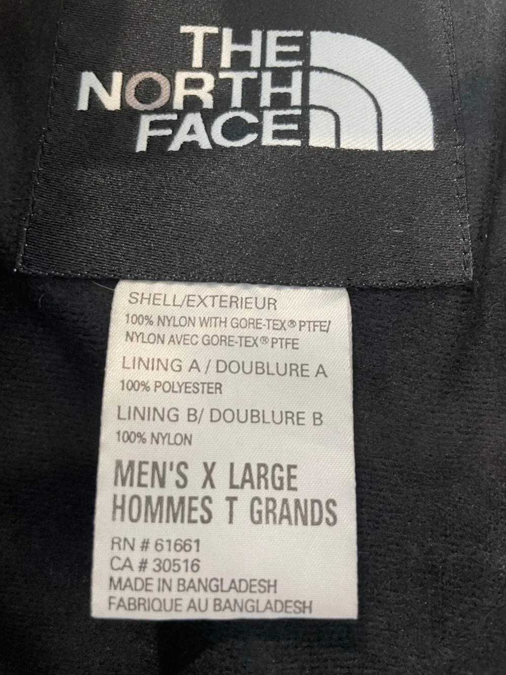 The North Face Men’s Hooded Fleece Lined Coat XL